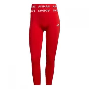 adidas Training Aeroknit 7/8 High-Rise Tights Womens - Vivid Red
