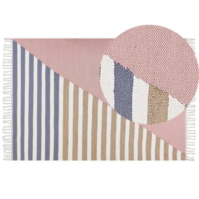 Beliani Rug Engiz Multicolour 160 X 230 Cm Wool