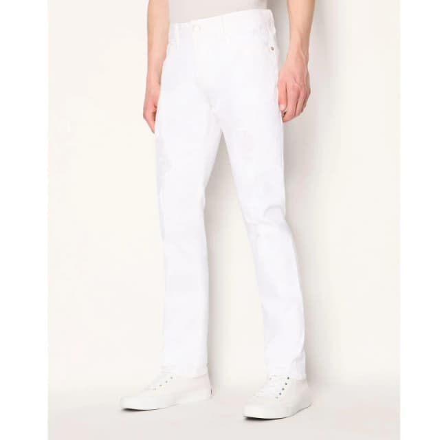 Armani Exchange J13 Slim-Fit Jeans White male 28S
