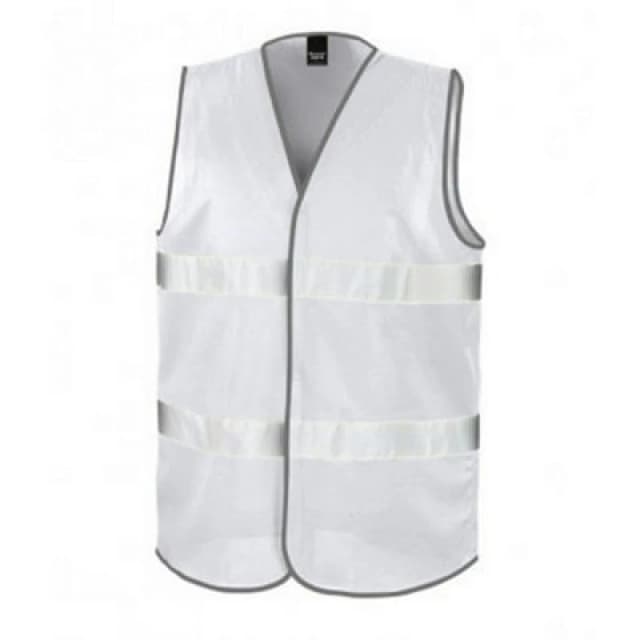 Result Result Core Enhanced Vis Vest in White Size: X-Small White XS Unisex 5059444582547