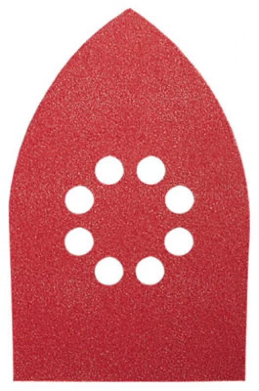 Bosch Punched Hook and Loop Multi Sanding Sheets 100mm x 170mm 180g Pack of 5