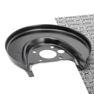 RIDEX Brake Disc Back Plate 1330S0018 Rear Brake Disc Back Protection Plate,Rear Brake Disc Cover Plate VW,AUDI,SKODA,Golf IV Schragheck (1J1)