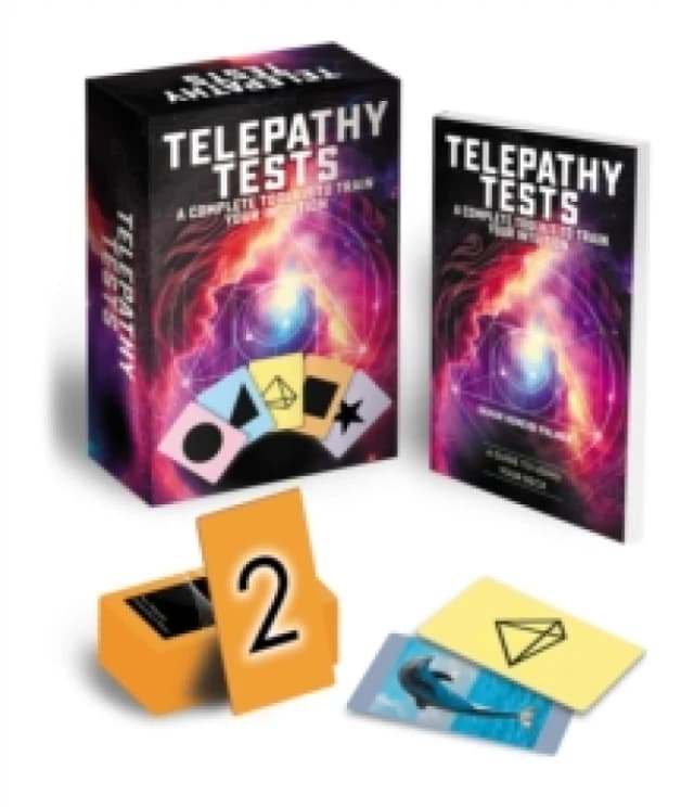 Telepathy Tests Book & Card Deck : A Complete Toolkit to Train Your Intuition Paperback / softback