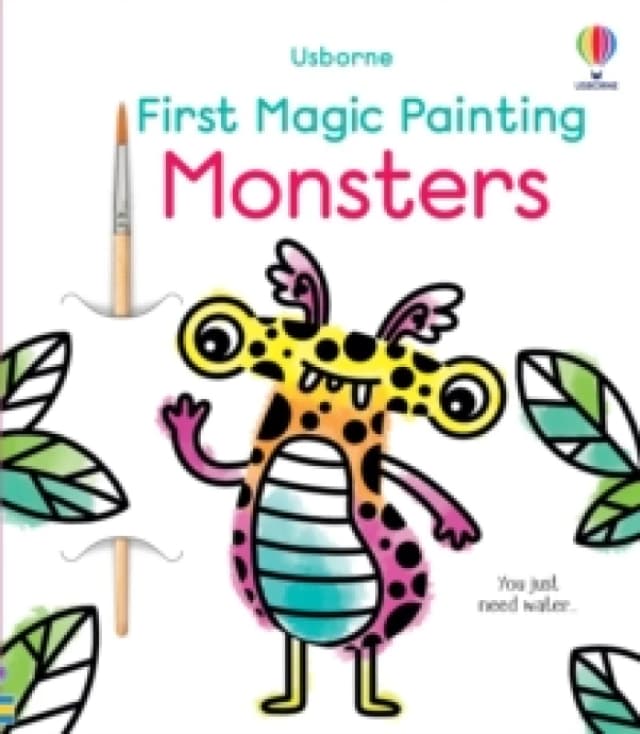 First Magic Painting Monsters Paperback / softback