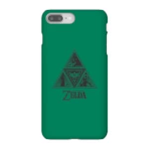 Nintendo The Legend Of Zelda Triforce Phone Case - iPhone 8 Plus - Snap Case - Matte