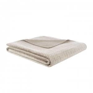 Hotel Collection Luxury Cotton Bedspread - Velv Champagne