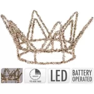 The Spirit Of Christmas Crown w20 LED 31 - Gold