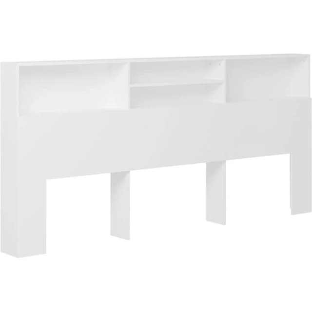 VIDAXL Headboard Cabinet White 220x19x103.5cm Vidaxl 8720286966785