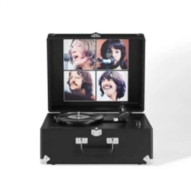Anthology Turntable Record Player Deck - Beatles - Let it Be Black PVC