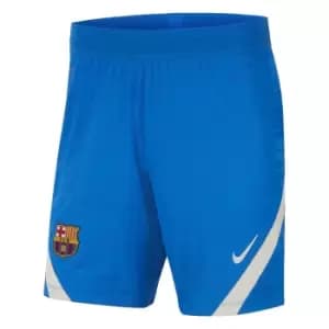 2021-2022 Barcelona Strike Elite Knit Shorts (Blue)