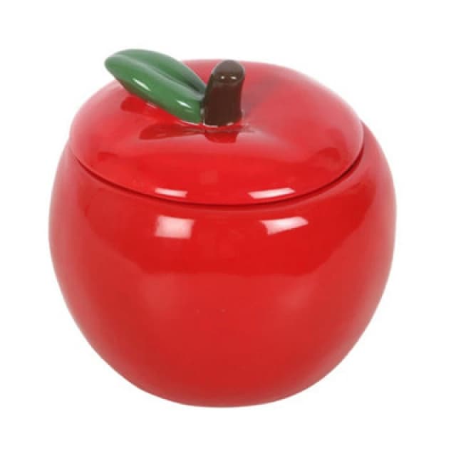 Something Different Something Different Apple Candle Jar in Red Red One Size Unisex 5063750807027