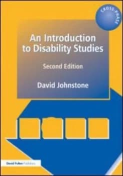 An Introduction to Disability Studies by David Johnstone Book