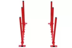 Power-TEC 92321 Folding Bumper Rack - Wall Mounted