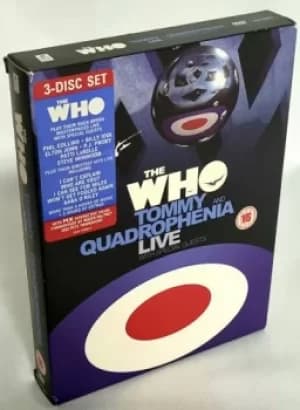 The Who Quadrophenia And Tommy Live 2005 UK DVD 0349705002