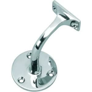 Wickes Chrome Effect Handrail Bracket