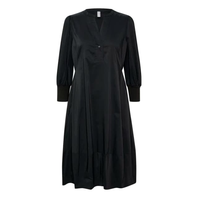 culture Womens 3/4-sleeve dress CULTURE Antoinett Noir Female M