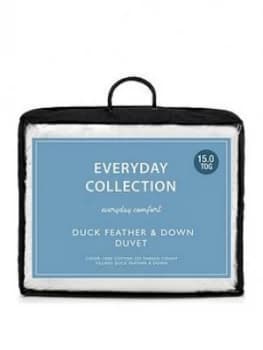 Everyday Collection Duck Feather And Down 15 Tog Duvet