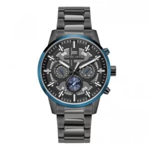 Police Coloradas Watch with Gun Stainless Steel Bracelet