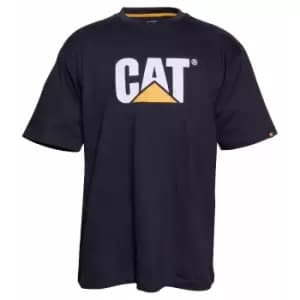 Caterpillar Mens TM Logo Short Sleeve T-Shirt (3XL) (Black)