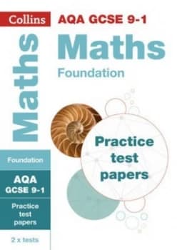 AQA GCSE 9-1 maths foundation practice test papers by