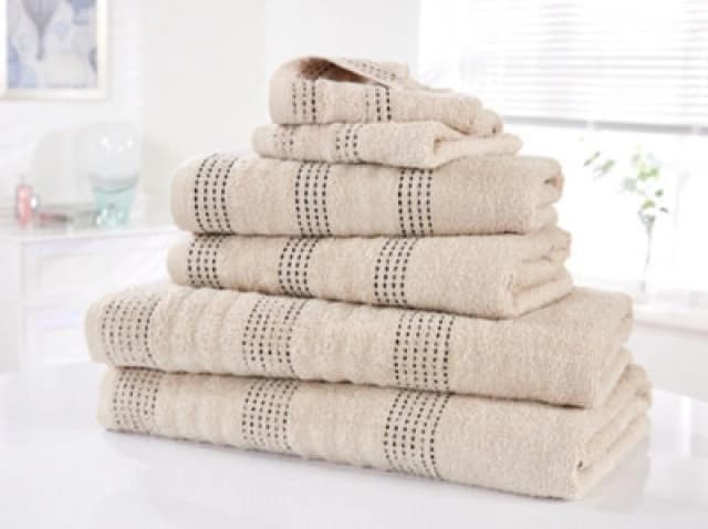 Rapport Home Spa Pure Cotton Face Towel Taupe