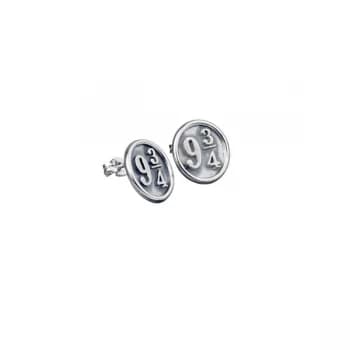 Sterling Silver Platform 9 3/4 Stud Earrings