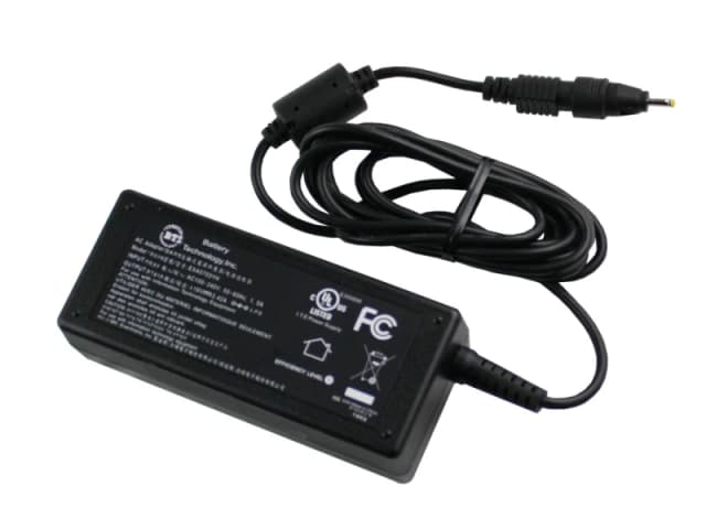 BTI 65W AC Adapter with 2.4mm x 0.75mm (length 12mm) connector for use