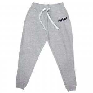 DC Birds of Prey Boobytrap Embroidered Unisex Joggers - Grey - L