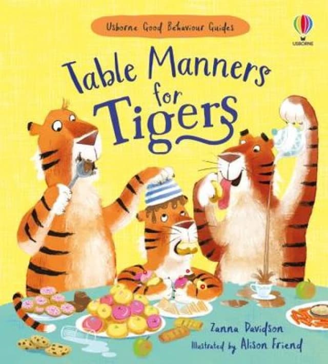 Zanna Davidson Table Manners for Tigers Book Multi unisex