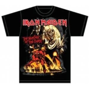 Iron Maiden Number of the Beast Graphic Mens TS: Medium