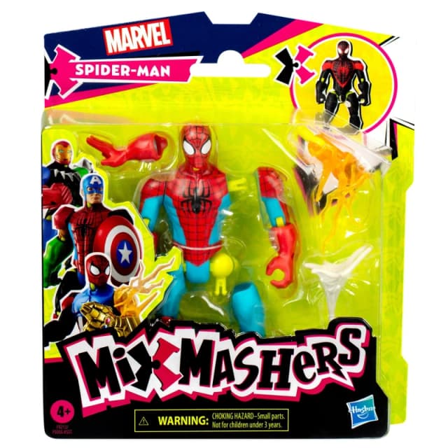 Mixmashers Marvel Spider-Man Action Figures 1023216