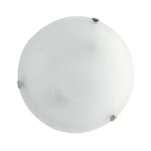 Fan Europe LUNA LED Flush Ceiling Light White 2200lm 4000K 40cm