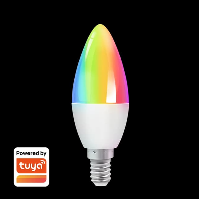 LogiLink WiFi Smart E14 Candle light. Tuya compatible