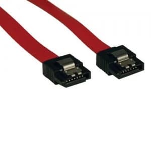 Tripp Lite Serial atA (SatA) Latching Signal Cable (7Pin/7Pin) 19-in.