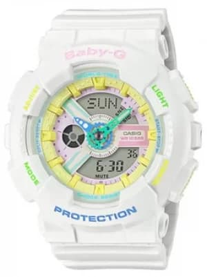 Casio Ladies Baby G Decora Strap Watch BA-110TM-7AER