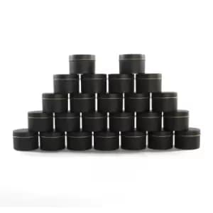 Candle Tins with Lids - Set of 24 M&W