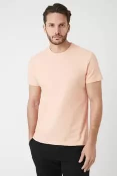 Mens Pique Crew Neck T-Shirt