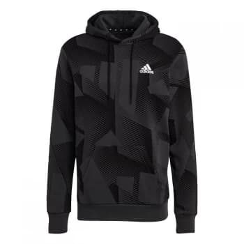 adidas Sportswear Graphic Hoodie Mens - Multicolor / Carbon