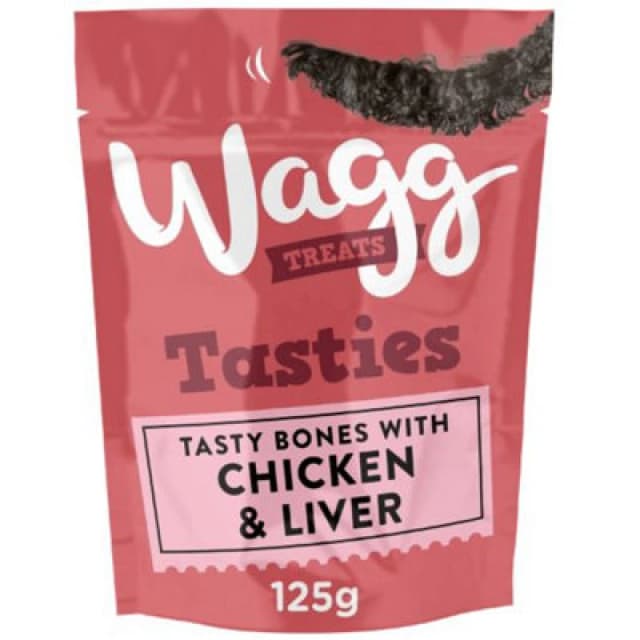 Wagg Tasty Bones 7X125G (Pack Of 7)