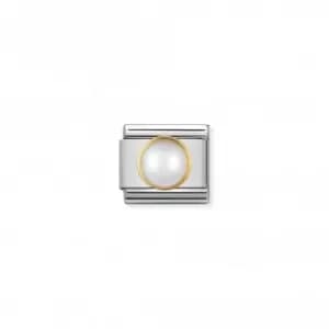 Nomination Composable Classic Gold White Link 030503/13