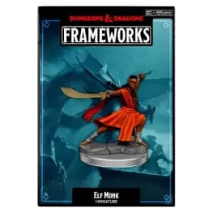 Dungeons & Dragons Frameworks: Elf Monk Male for Merchandise