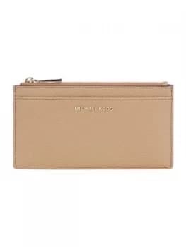 Michael Kors Money pieces large slim card case Dark Brown