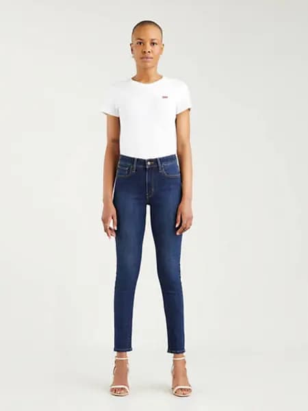 721 High Rise Skinny Jeans - Blue