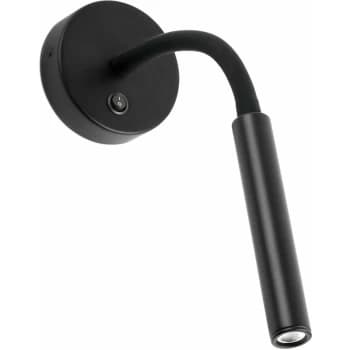 Faro Kale - LED Indoor Wall Light Reading Lamp Black