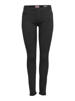 ONLY Onlcarmen Reg Skinny Fit Jeans Women Black