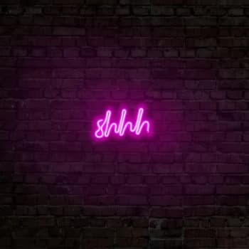 Shhh - Pink Pink Wall Lamp