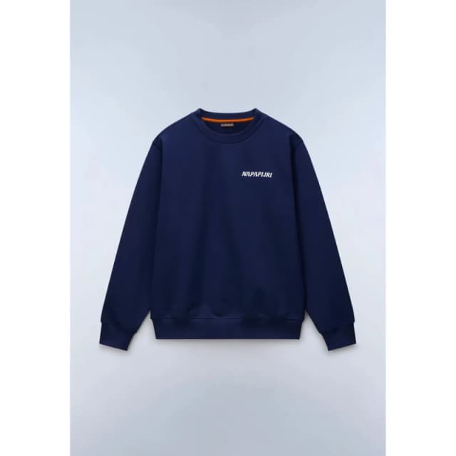 French terry sweatshirt Napapijri Sol Bleu Male XS