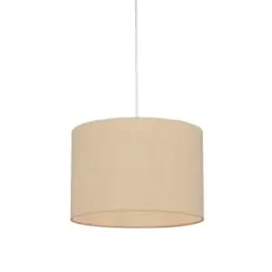 Easifit Light Shade Natural Linen in Cream - TJ Hughes