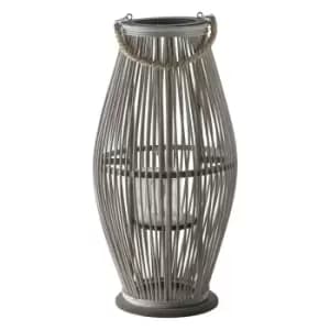 Crossland Grove Candal Lantern Grey Wash 580Mm