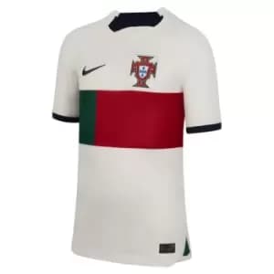 Nike Portugal Away Shirt 2022/2023 Juniors - White